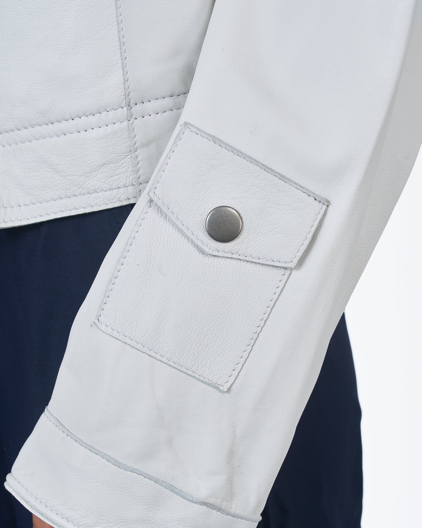 Jakett Josey Vintage Leather – Jacket jakett White